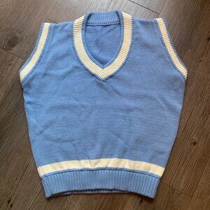 Brandy Melville baby blue sweater vest